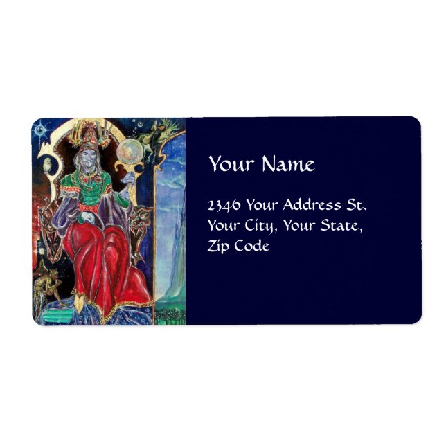 Etiqueta NEUROMANCER Magicie King (Frente)