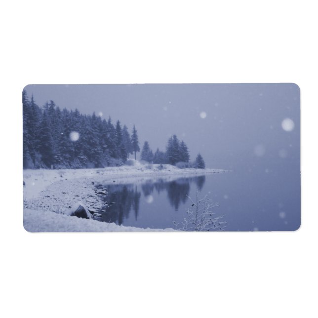 Etiqueta Nevada costera (Frente)