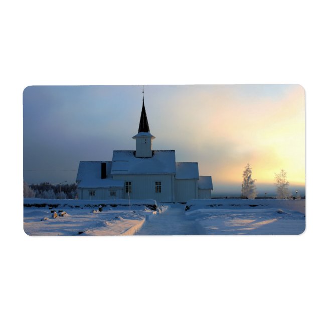 Etiqueta Nieve noruega (Frente)