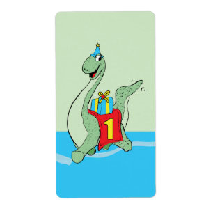 Etiqueta Niño, Dinosaurio de cumpleaños