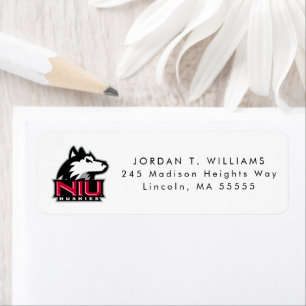 Etiqueta NIU Huskies Wordmark