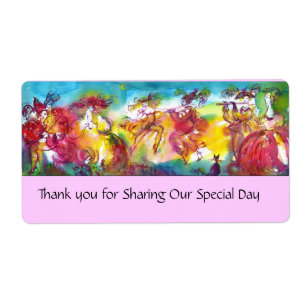 Etiqueta NOCHE DE CARNAVAL / Mascarada veneciana, música de