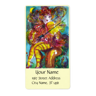 Etiqueta Noche de carnaval PIERO / Veneciano,crema