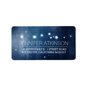 Etiqueta Noche Stars Romantic Naval