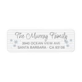 Etiqueta Nombre de familia de script Dirección de devolució