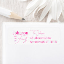 Nombre de Familia Personalizado Dirección de Devol