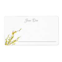 Nombre personalizado autografiado por el autor