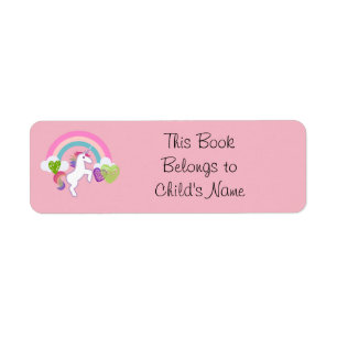 Etiqueta Nombre personalizado del niño