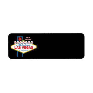 Etiqueta Nos estamos casando en Las Vegas