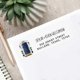 Etiqueta Nos hemos mudado - Nueva puerta acuarela de la Mar