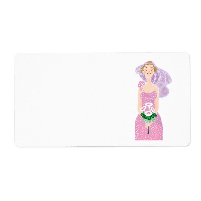 Etiqueta Novia (Frente)