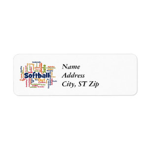 Etiqueta Nube de Word Sofball
