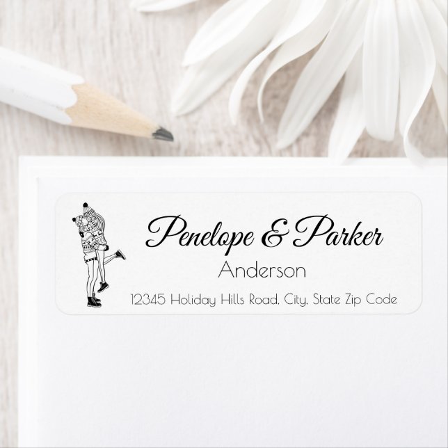 Etiqueta Nuestra primera Navidad (In situ)