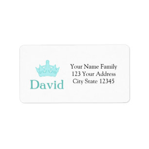 Etiqueta ¡Nuevo príncipe - bebé real!