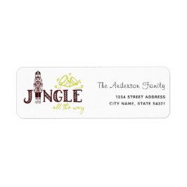 Etiqueta Nutcracker Label Jingle