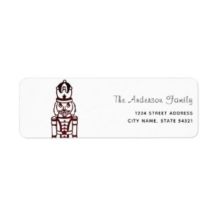 Etiqueta Nutcracker Label Simple