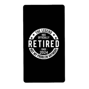 Etiqueta oficialmente retirado 2024