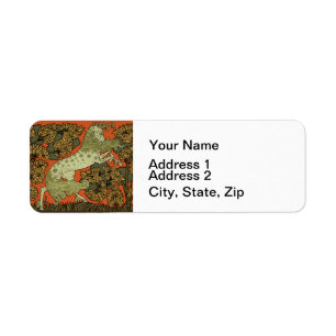 Etiqueta Oficios de arte medieval Art Nouveau