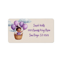 Oh Baby Shower Morado