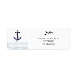Etiqueta Olas de mar de ángel personalizadas