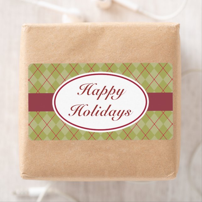 Etiqueta Olive Argyle Navidades Labels (In situ)