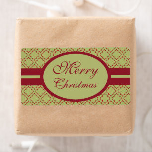 Etiqueta Olive Merry Christmas Labels