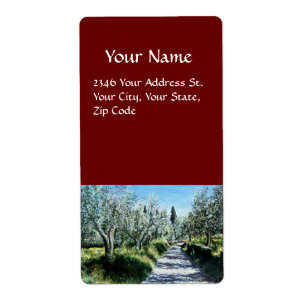 ETIQUETA OLIVOS DE RIMAGGIO