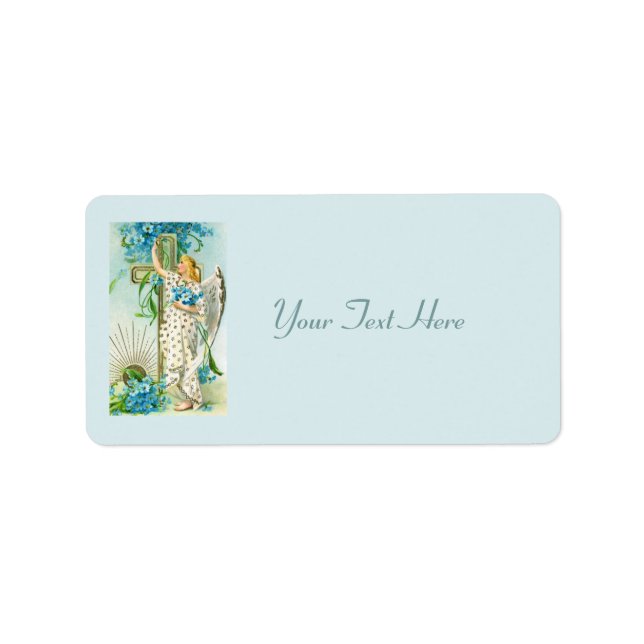 Etiqueta Olvídate de mí y no de Ángel (Frente)