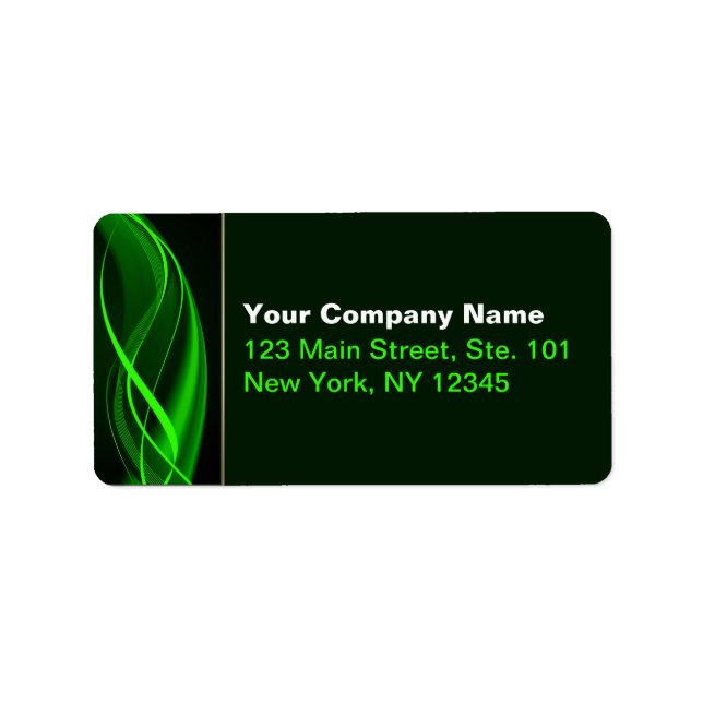 Etiqueta Onda verde (Frente)