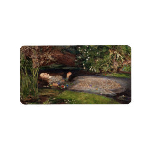 Etiqueta Ophelia por John Everett Millais