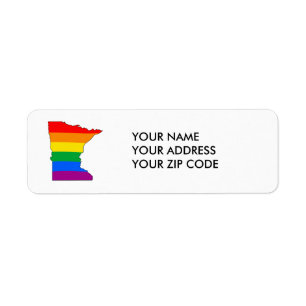 ETIQUETA ORGULLO DE MINNESOTA -