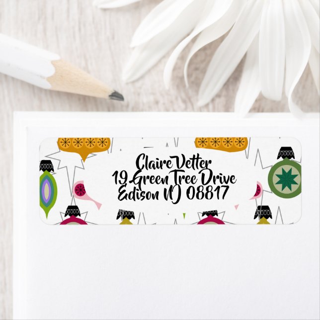 Etiqueta Ornamentos atómicos (In situ)