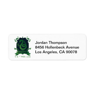 Etiqueta Ornate SLYTHERIN™ House Escudo