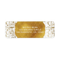 Oro Blanco Egipcio Egipto Ojo Glam Boda Moderna