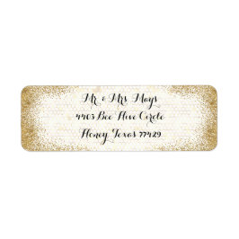 Etiqueta Oro de Honeycomb