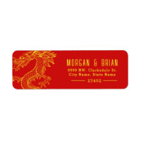 Oro predireccionado estilo dragón + rojo