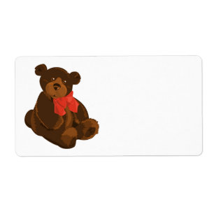 Etiqueta Oso personalizado