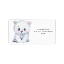 Oso polar bebé