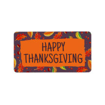 Otoño moderno deja castañas caen Acción de Gracias