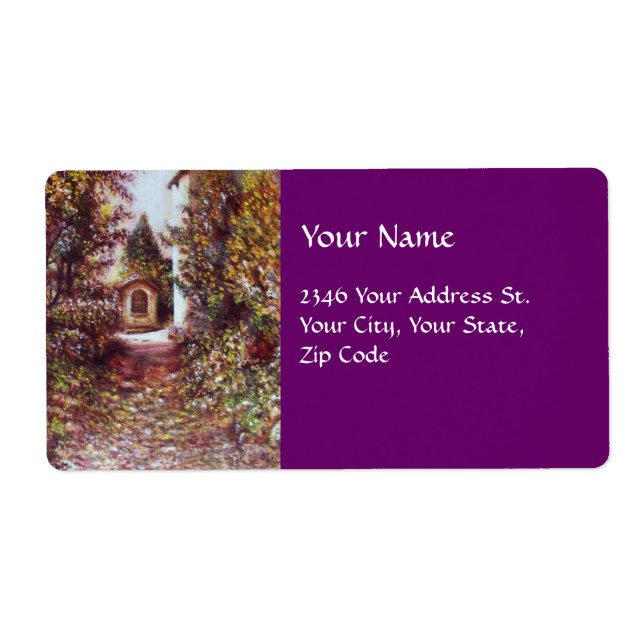 ETIQUETA OTOÑO SILENCIOSO EN FLORENCIA (Frente)