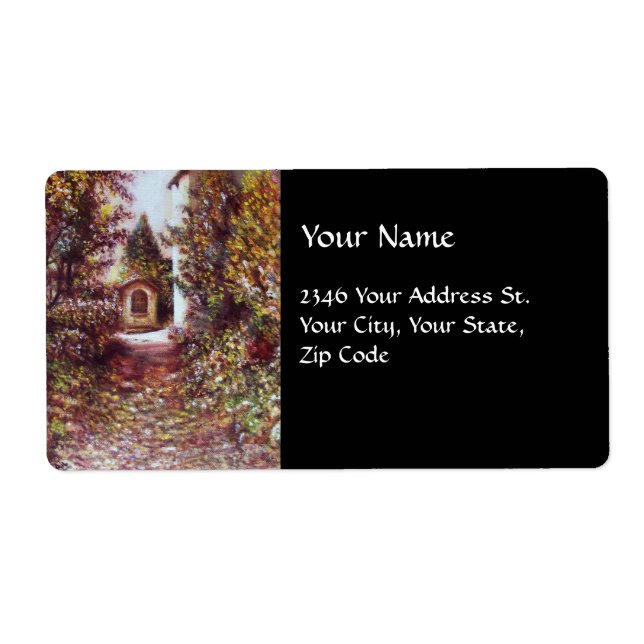 ETIQUETA OTOÑO SILENCIOSO EN FLORENCIA (Frente)