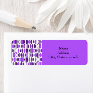 Etiqueta Ovalos Art Deco