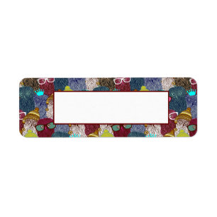 Etiqueta Owl in crown