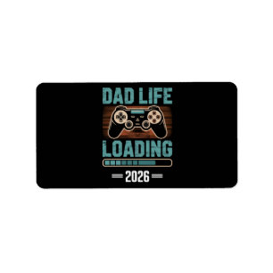 Etiqueta Padre Esperanzado Vida de Papá Cargando 2026