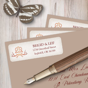 Etiqueta Pagan Handfasting Boda