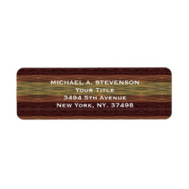 Etiqueta Paint Strokes Typography Personalizado