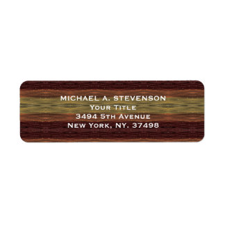 Etiqueta Paint Strokes Typography Personalizado