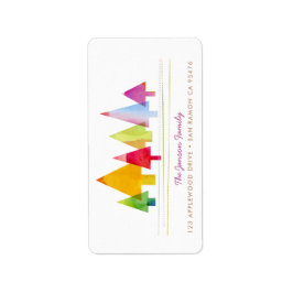 Etiqueta Painted Pines Label