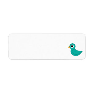 Etiqueta pajarito  