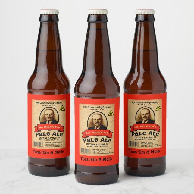 Etiqueta Pale Ale de Molotov (Botellas)